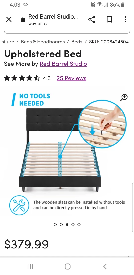 double bed
