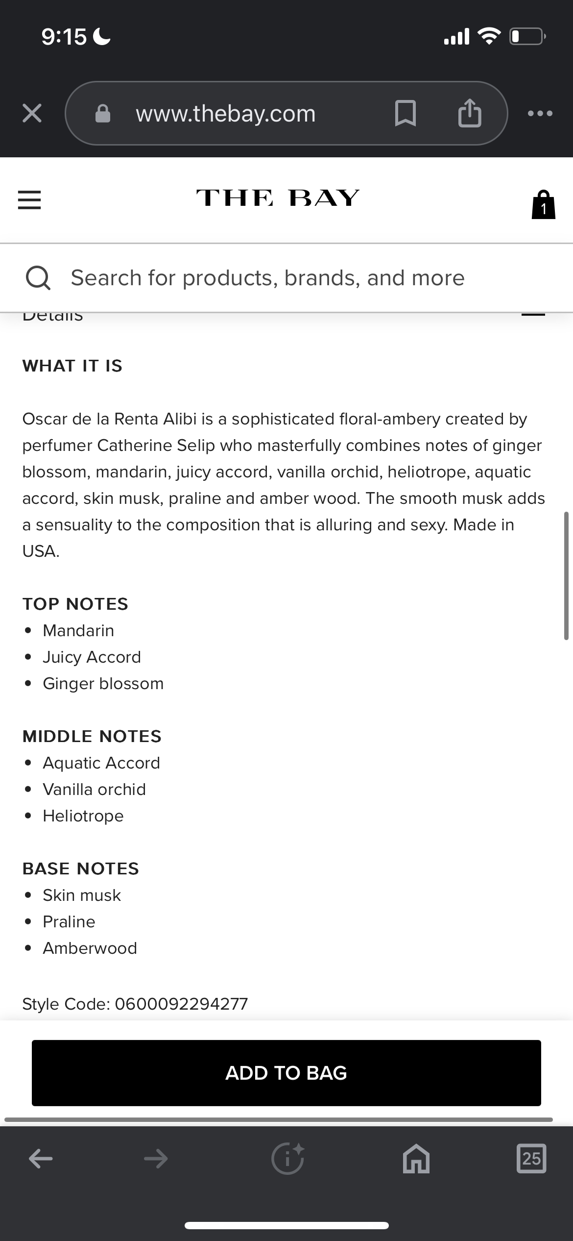 Alibi Perfume 100ml image indicator(2)