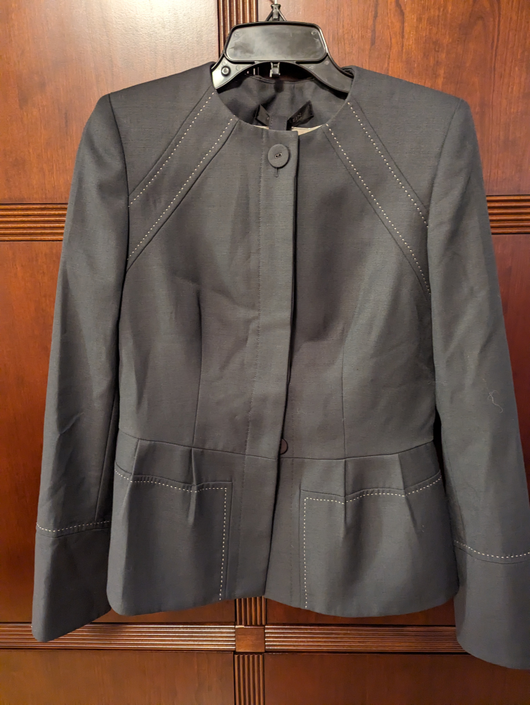 Suite jacket with belt image indicator(2)