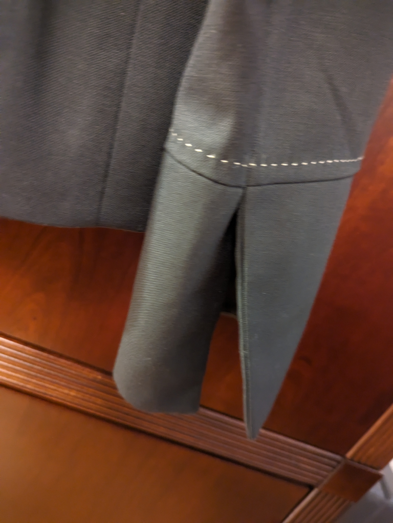 Suite jacket with belt image indicator(4)