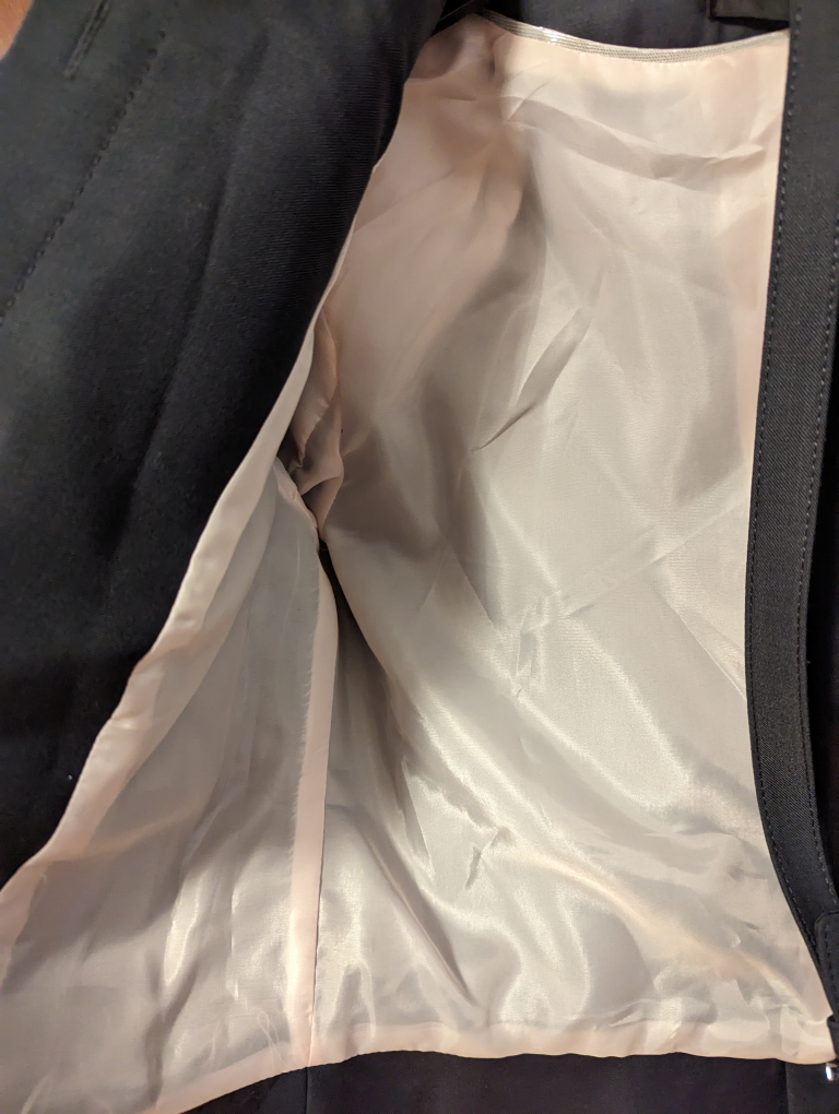 Suite jacket with belt image indicator(6)