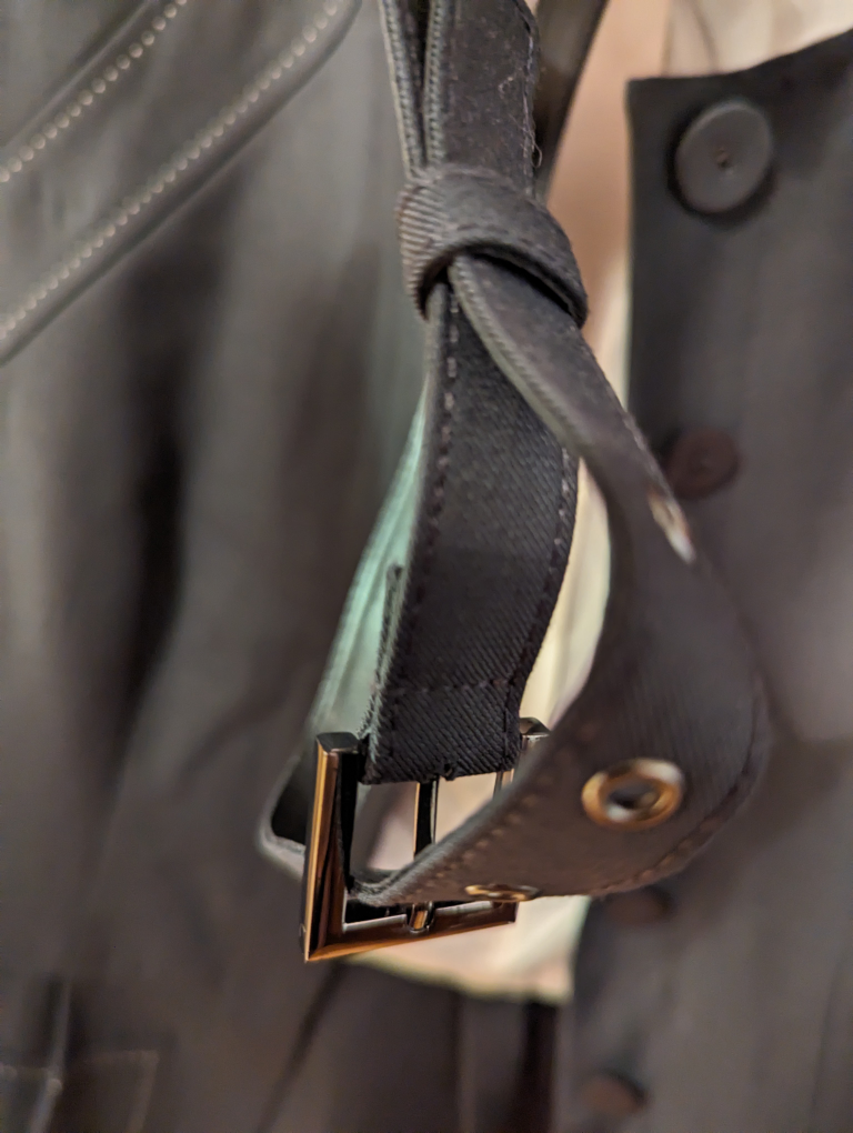 Suite jacket with belt image indicator(8)