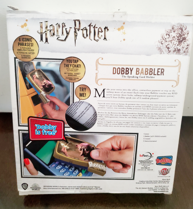 Harry Potter Dobby Talking Card Holder image indicator(2)