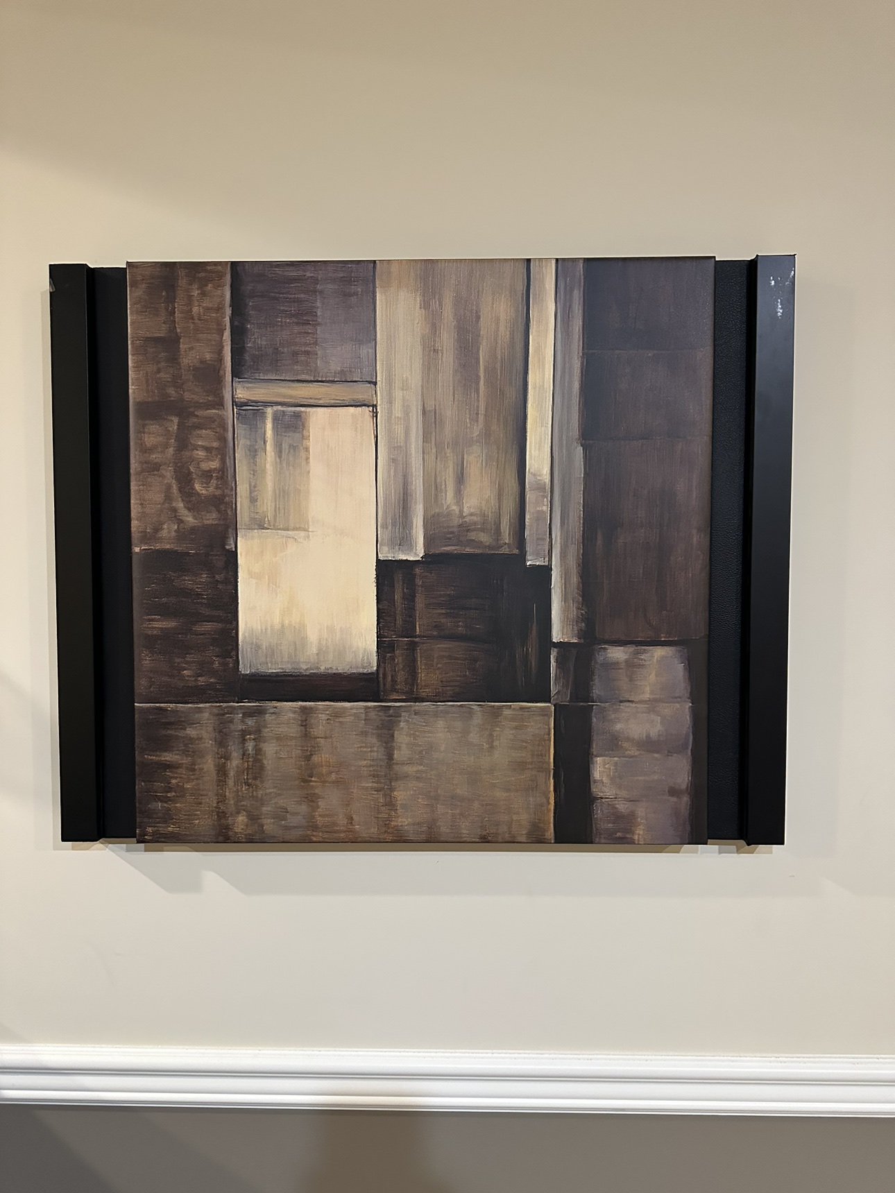 Abstract Wall Art #freecycle