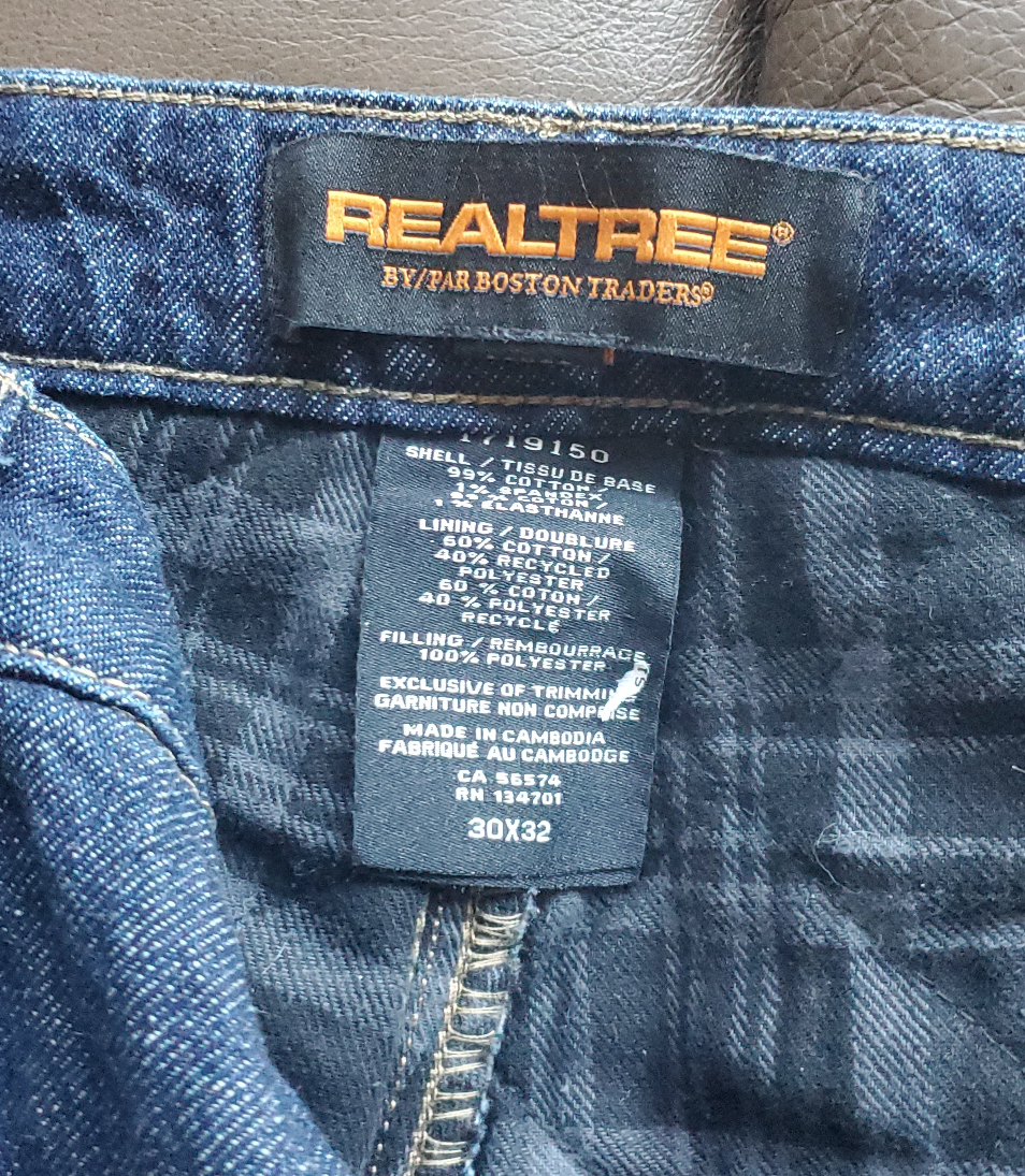 insulated Jean's pant for winter - photo 3