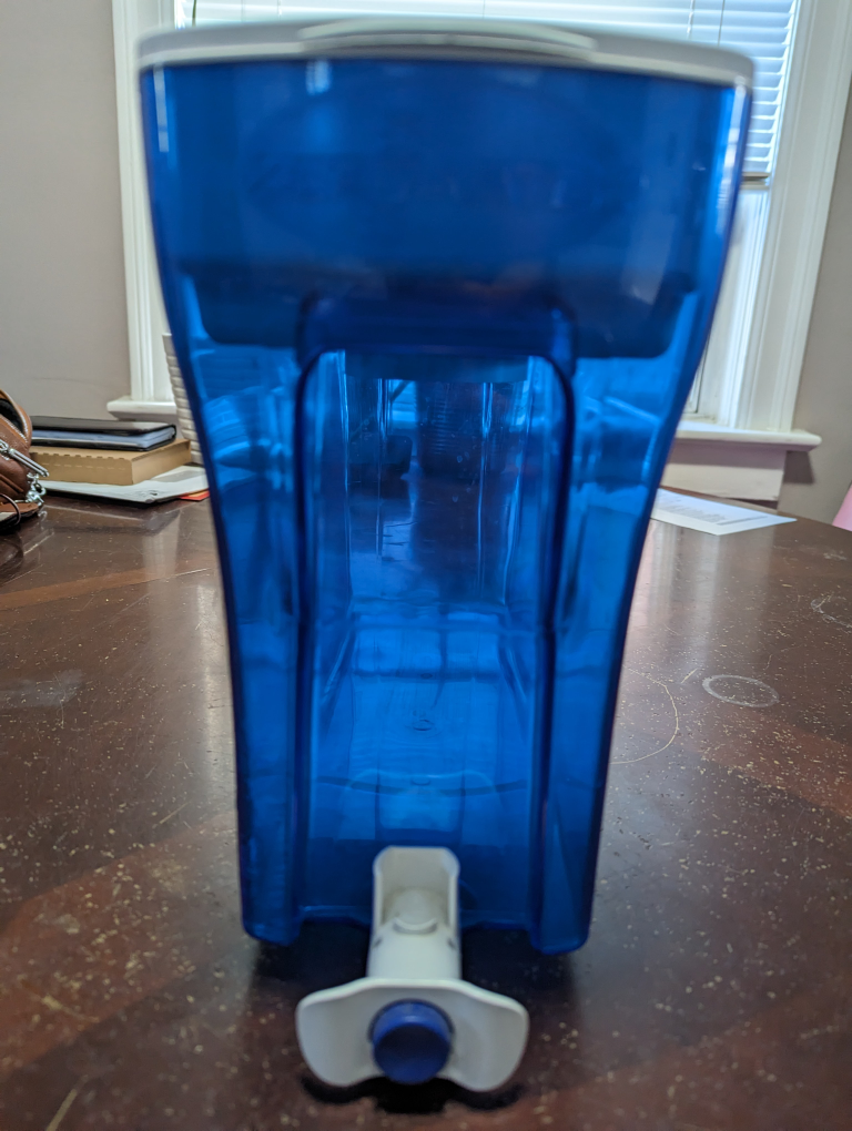 zero water filter container