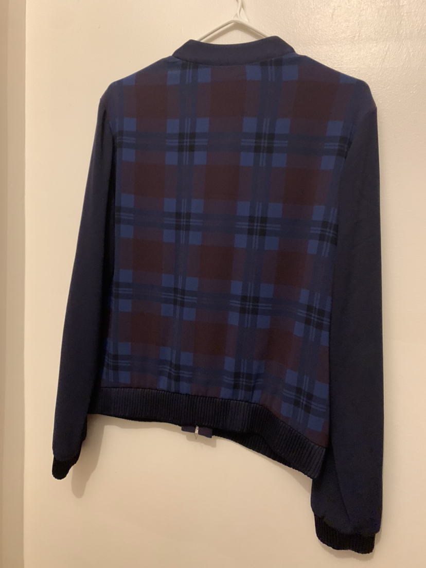 Babaton Aritzia satin crepe bomber jacket image indicator(2)