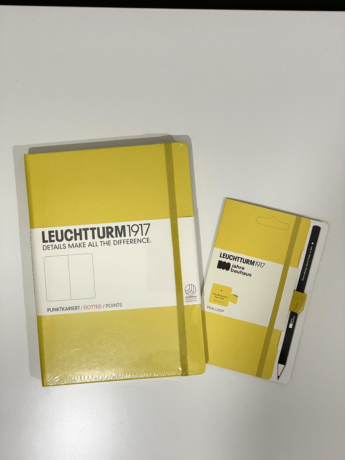 Leuchtturm 1917 A5 Dotted Notebook + Pen Loop, Bullet Journal thumbnail