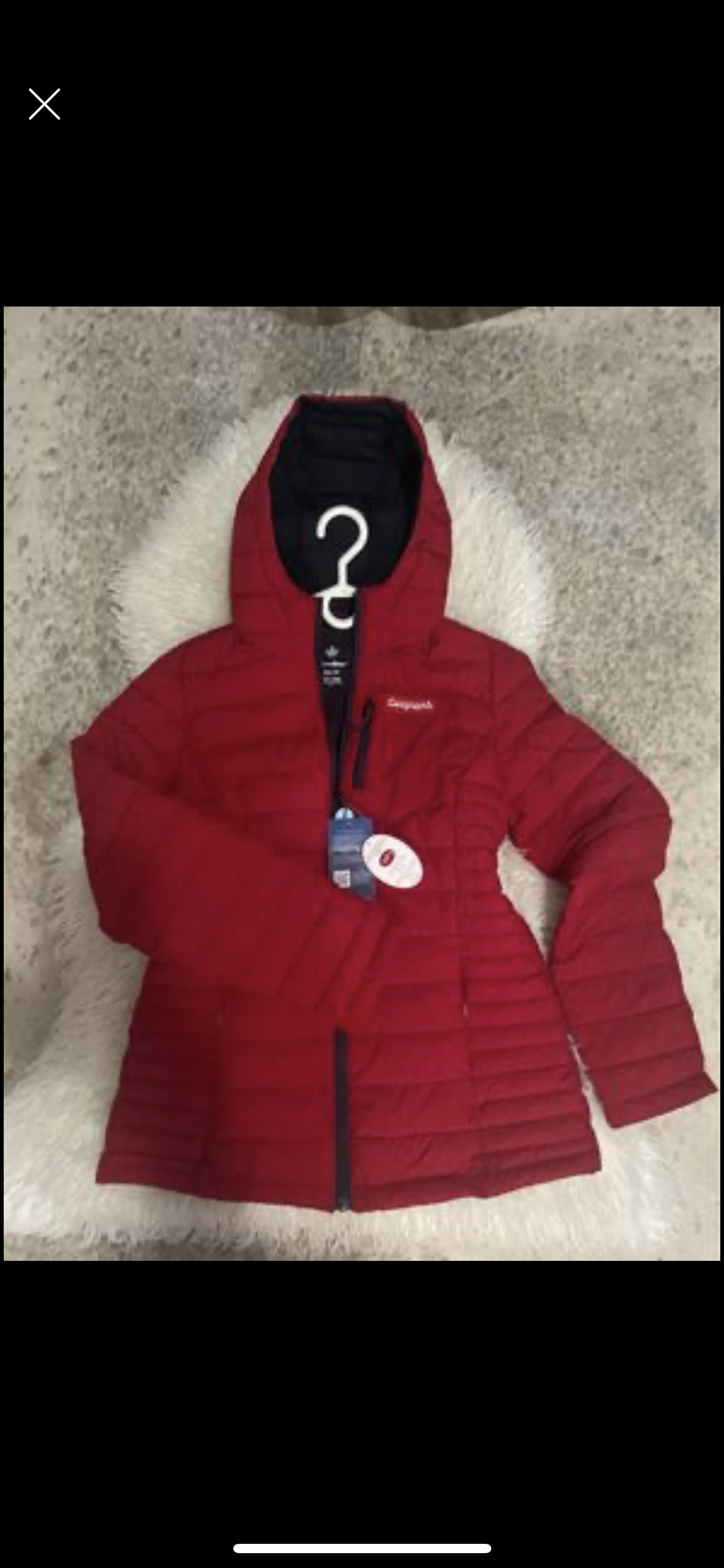 Women Jacket - Gourgeus Red / size small thumbnail