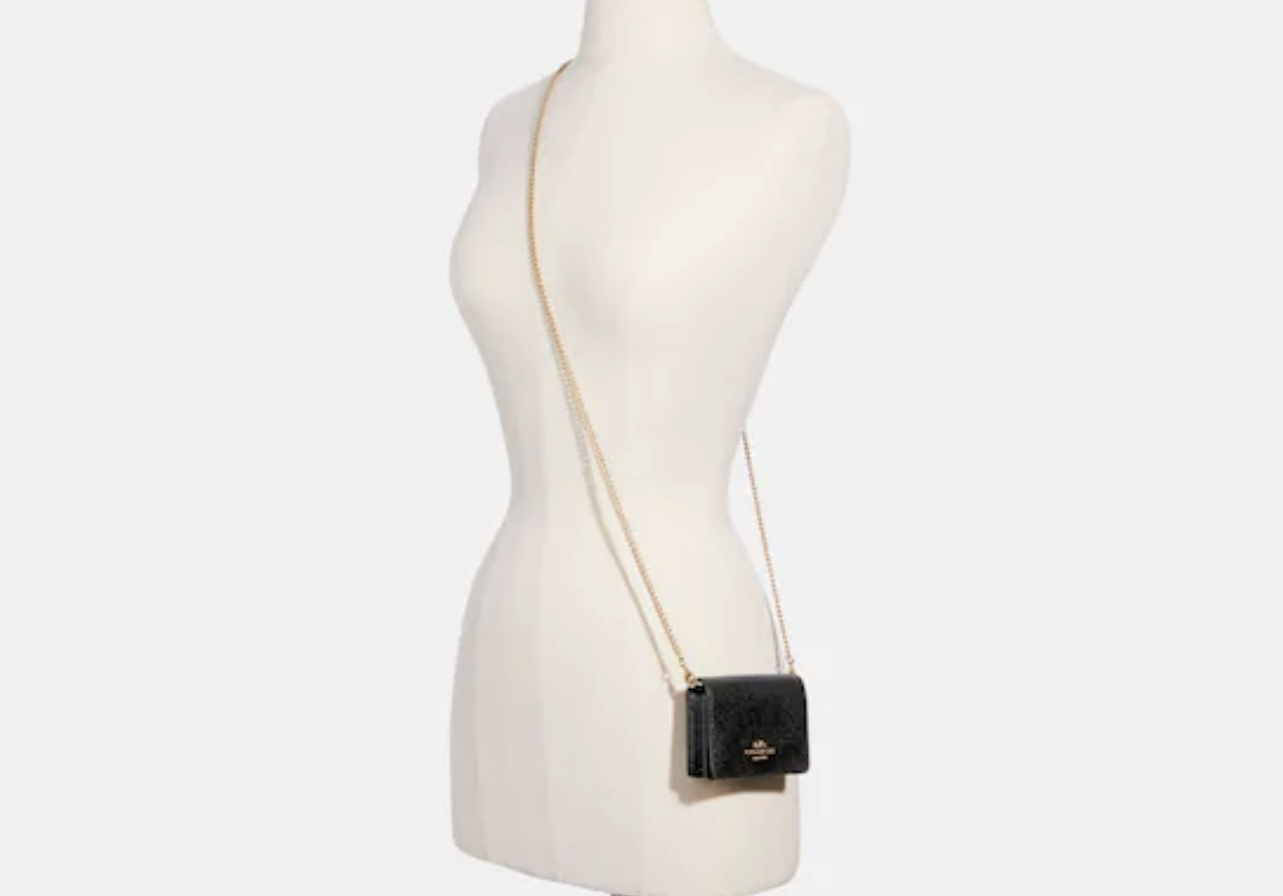 Original coach coins pouch with chain - photo 3