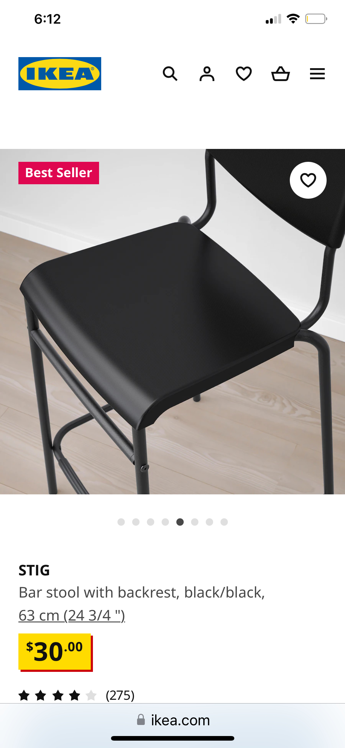 Bar stool ikea - photo 5
