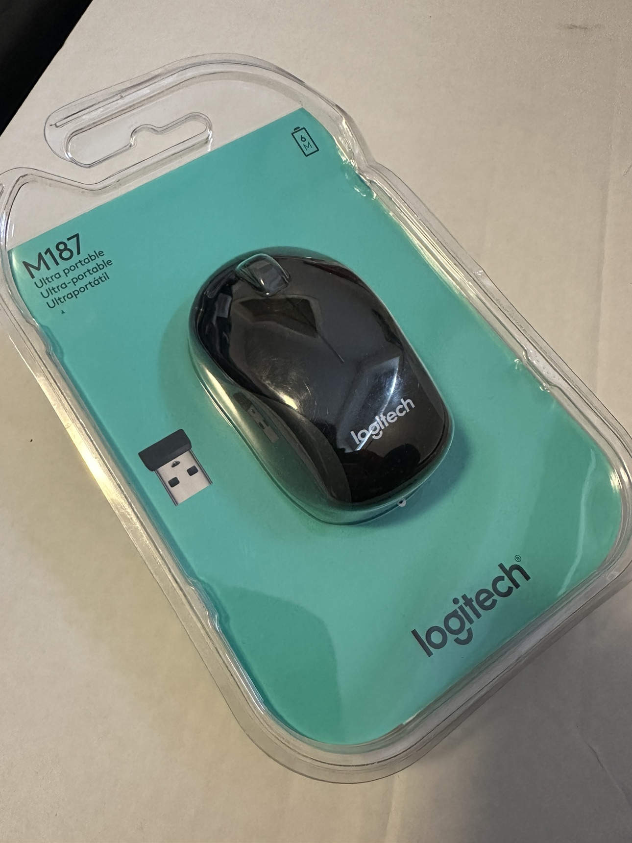 Logitech Wireless Mini Mouse M187 Ultra Portable