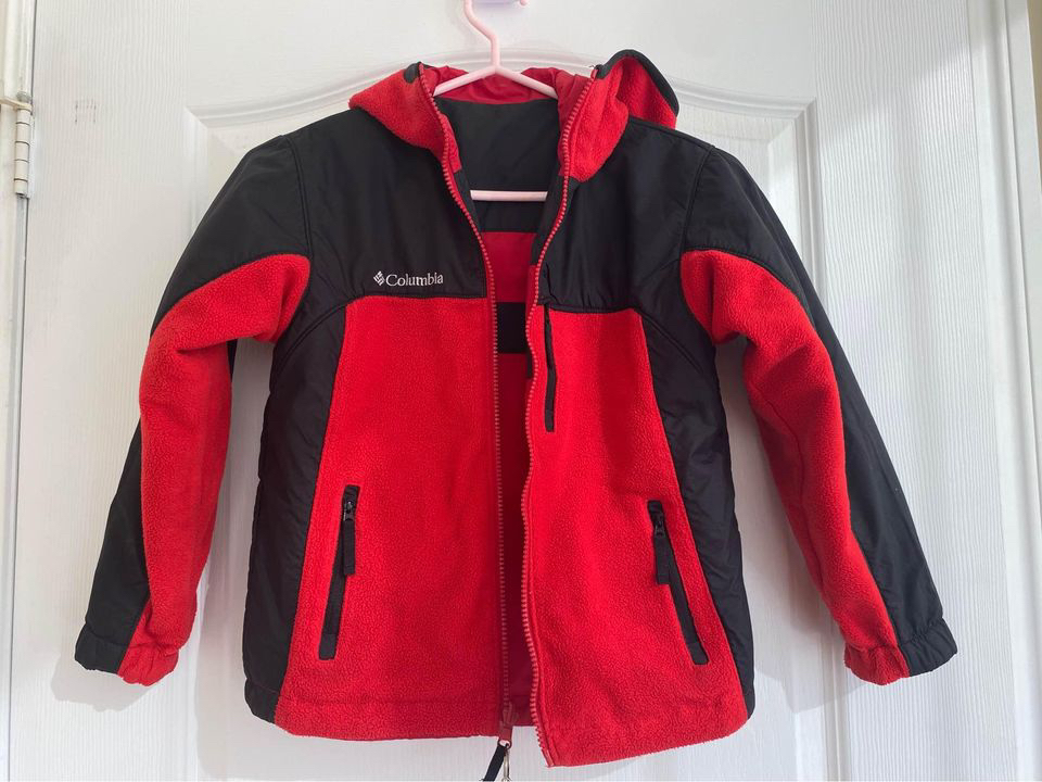 Columbia Kids Size 6/7 Reversible 3-in-1 Winter Jacket image indicator(6)