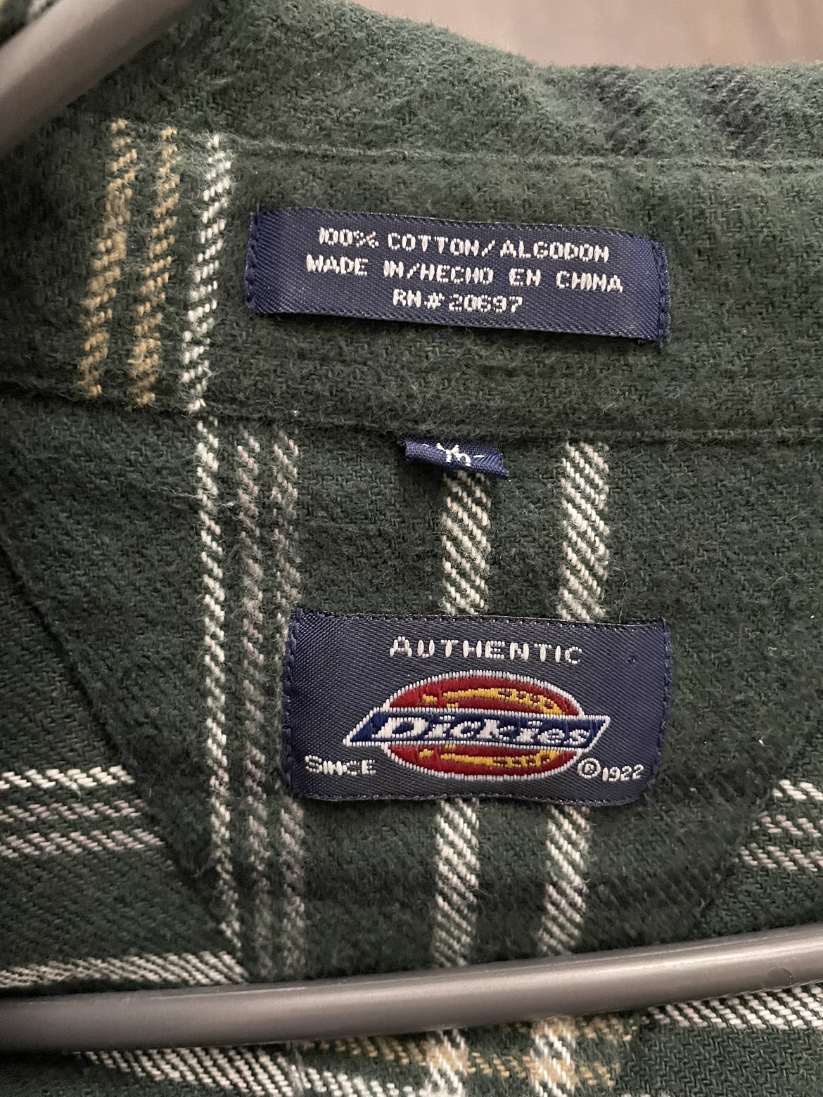 Green dickies plaid flannel - photo 2
