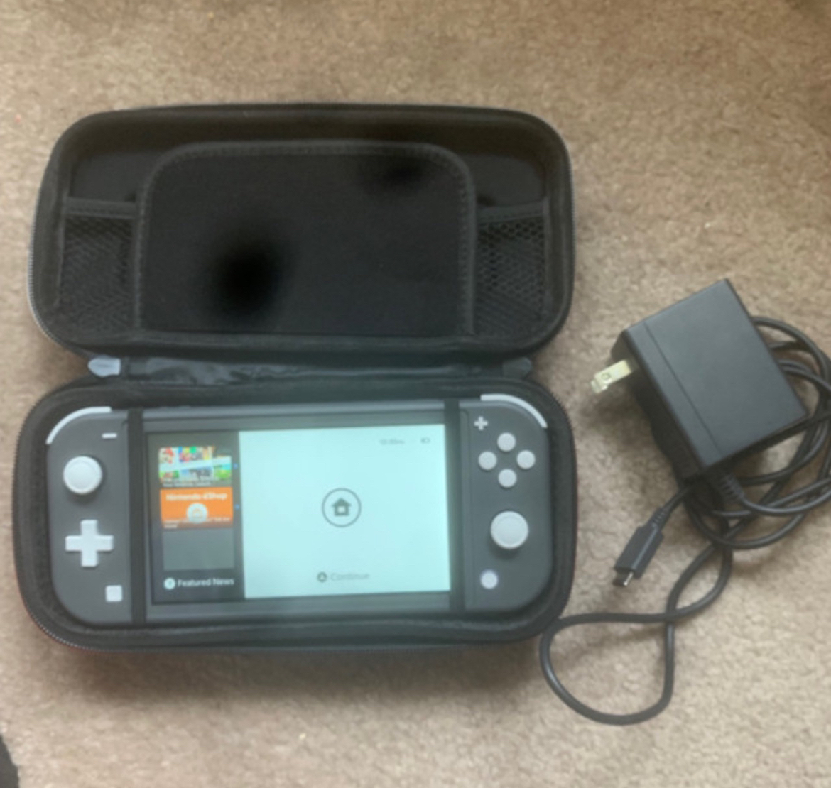 Nintendo switch lite gray