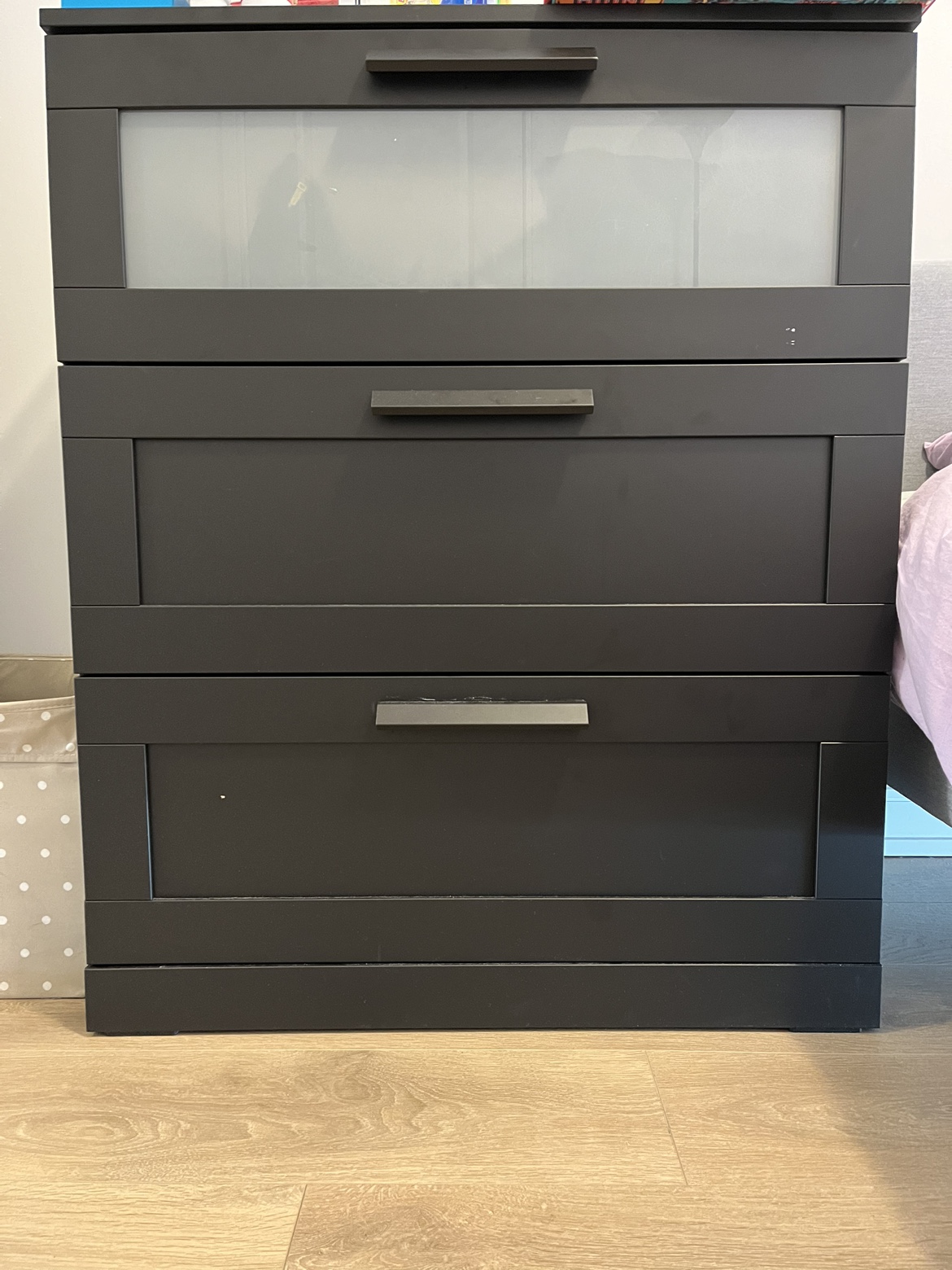 IKEA Brimnes 3 Drawer chest ( Black)