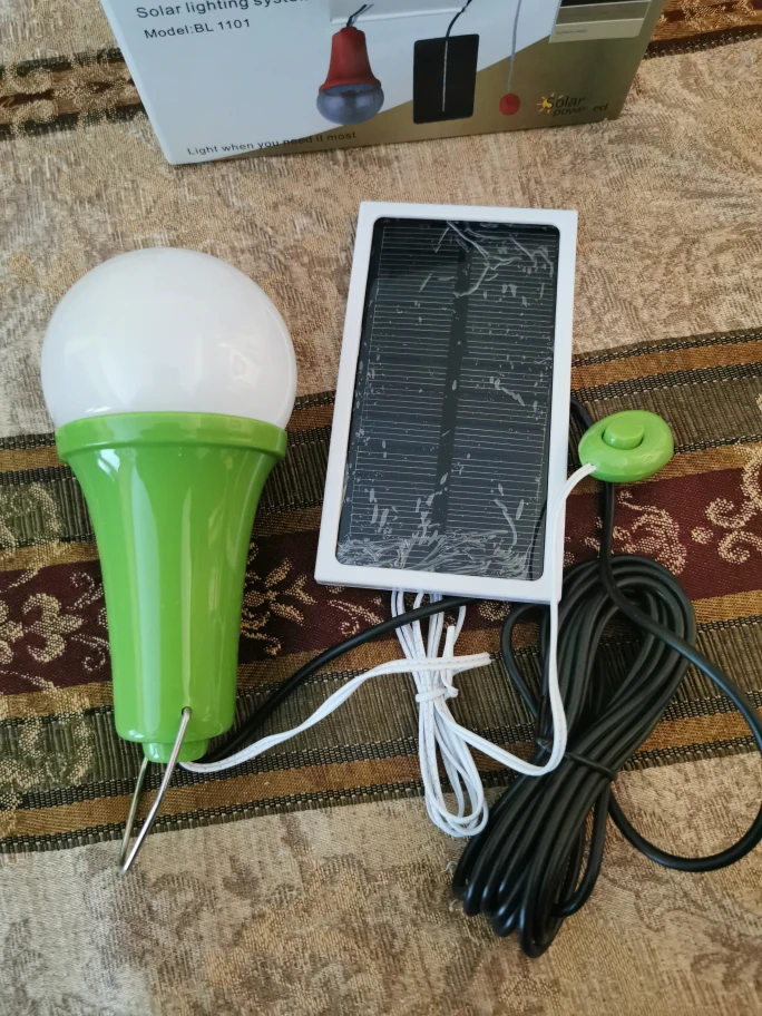 Solar light bulb