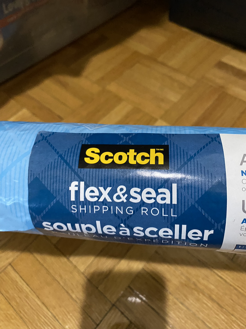 3M scotch flex and seal bubble wrap packaging 🦃