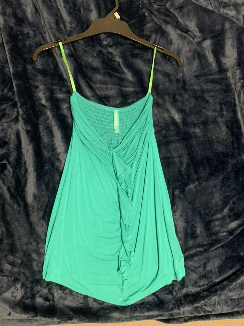 Teal tube top