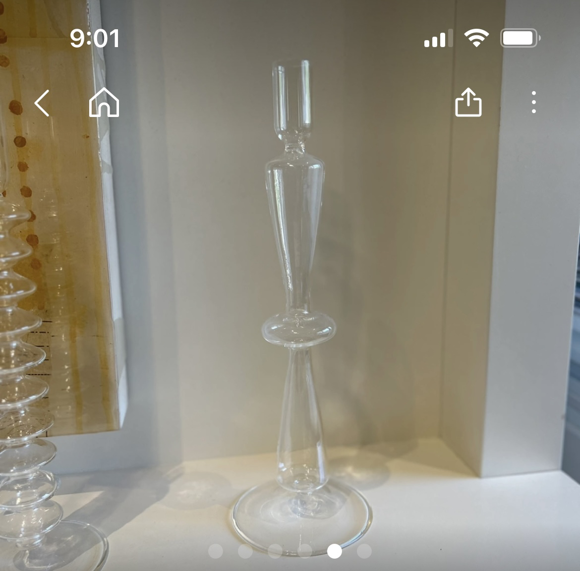 Glass Candlesticks, 4, cb2 image indicator(2)