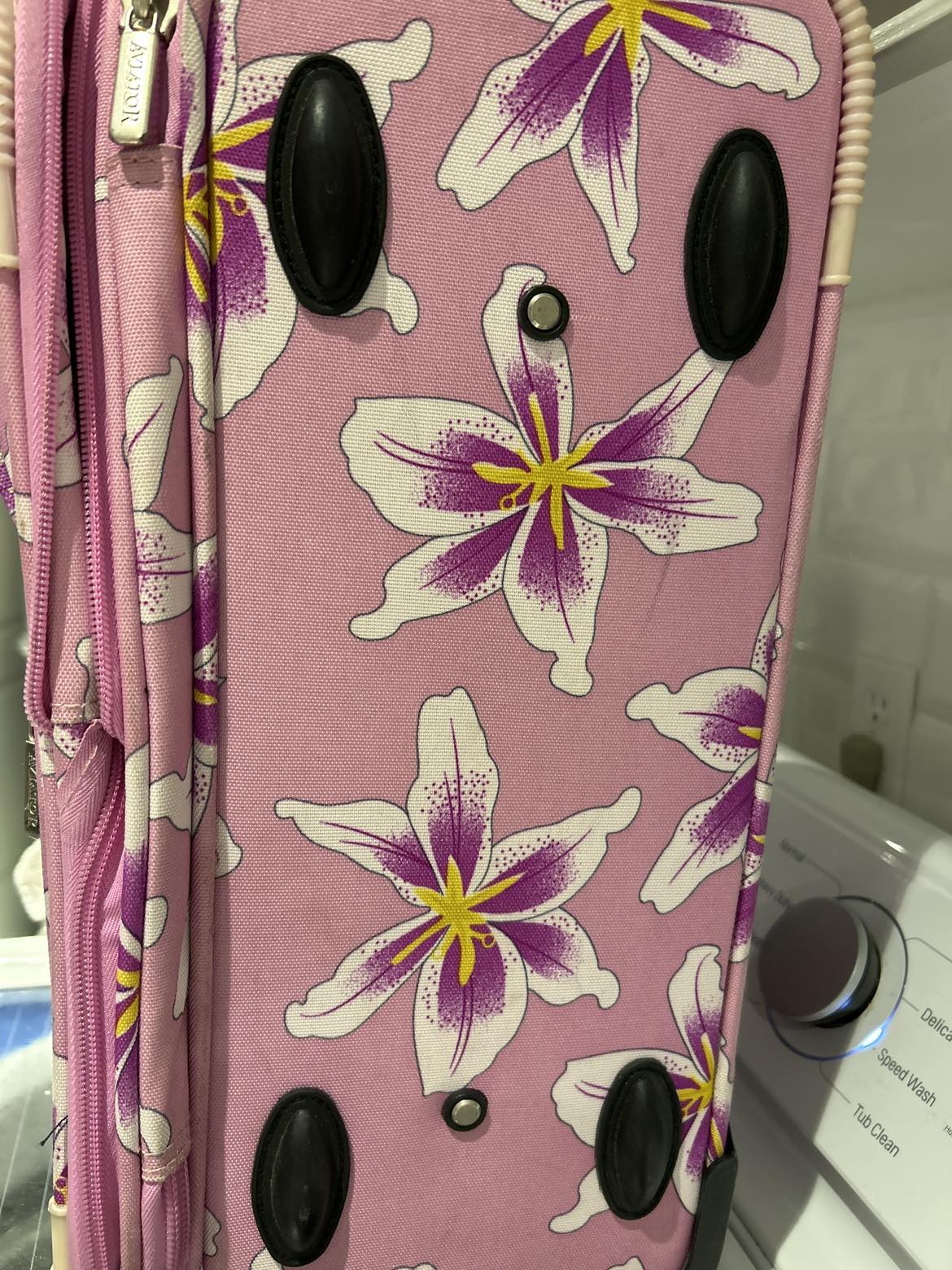 Floral Carryon Suitcase - photo 2