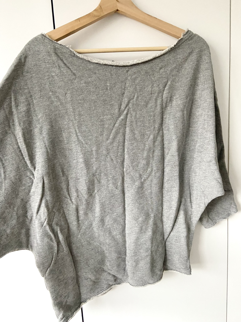 All Saints Asymmetric off shoulder sweatshirt size S image indicator(2)
