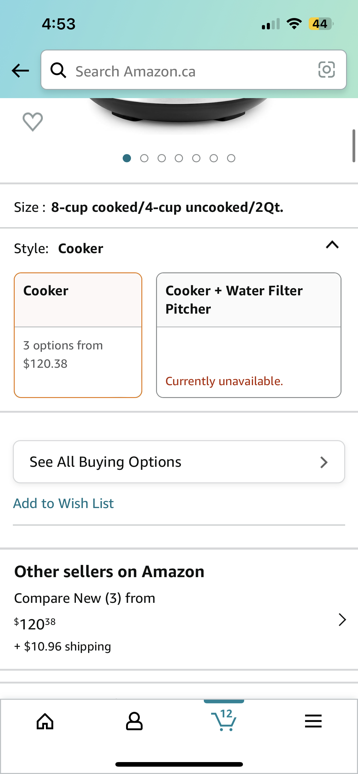 Aroma slow cooker( sold amazon for 120) - photo 3