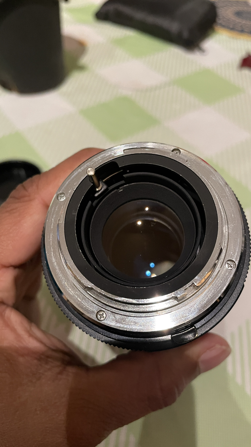 Elicar automatic 135mm f2.8 with Minolta MD Mount image indicator(4)