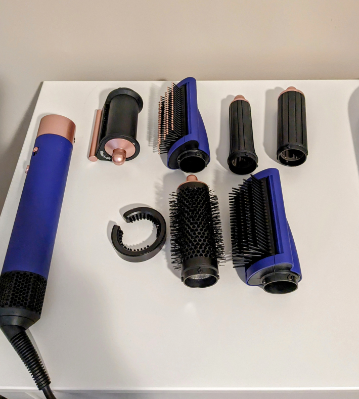 NEW Dyson air wrap with attachments and box - photo 3