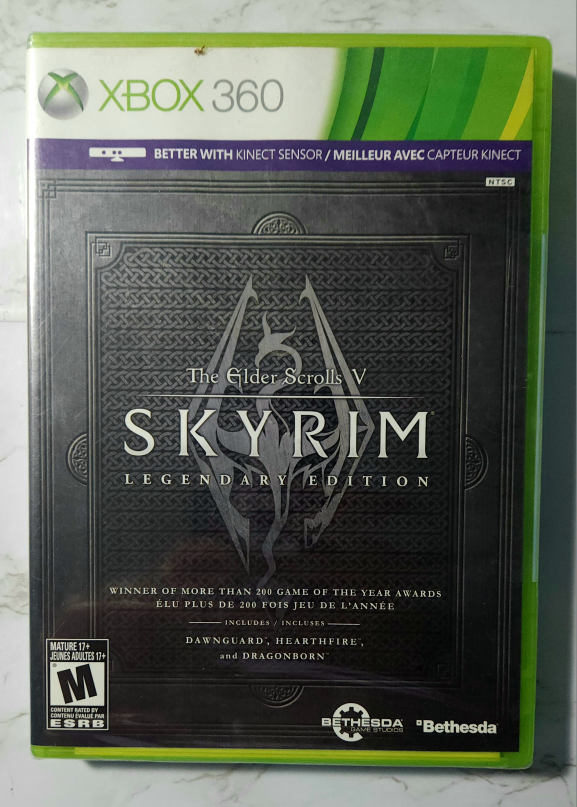 Skyrim Legendary Edition Xbox 360 thumbnail