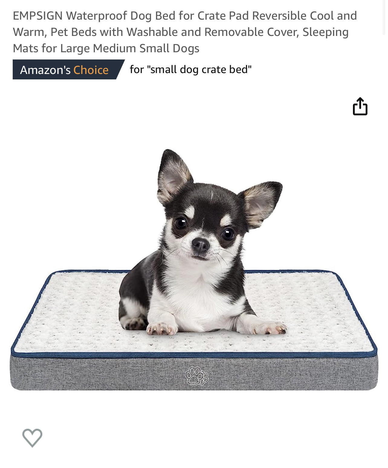 Dog bed (small size)