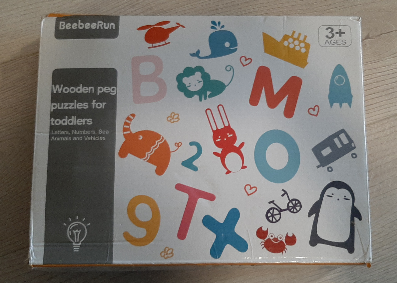 A set of 4 toddlers puzzle