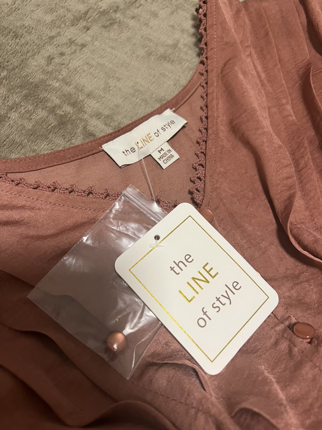 New midi silky dress - size M image indicator(7)