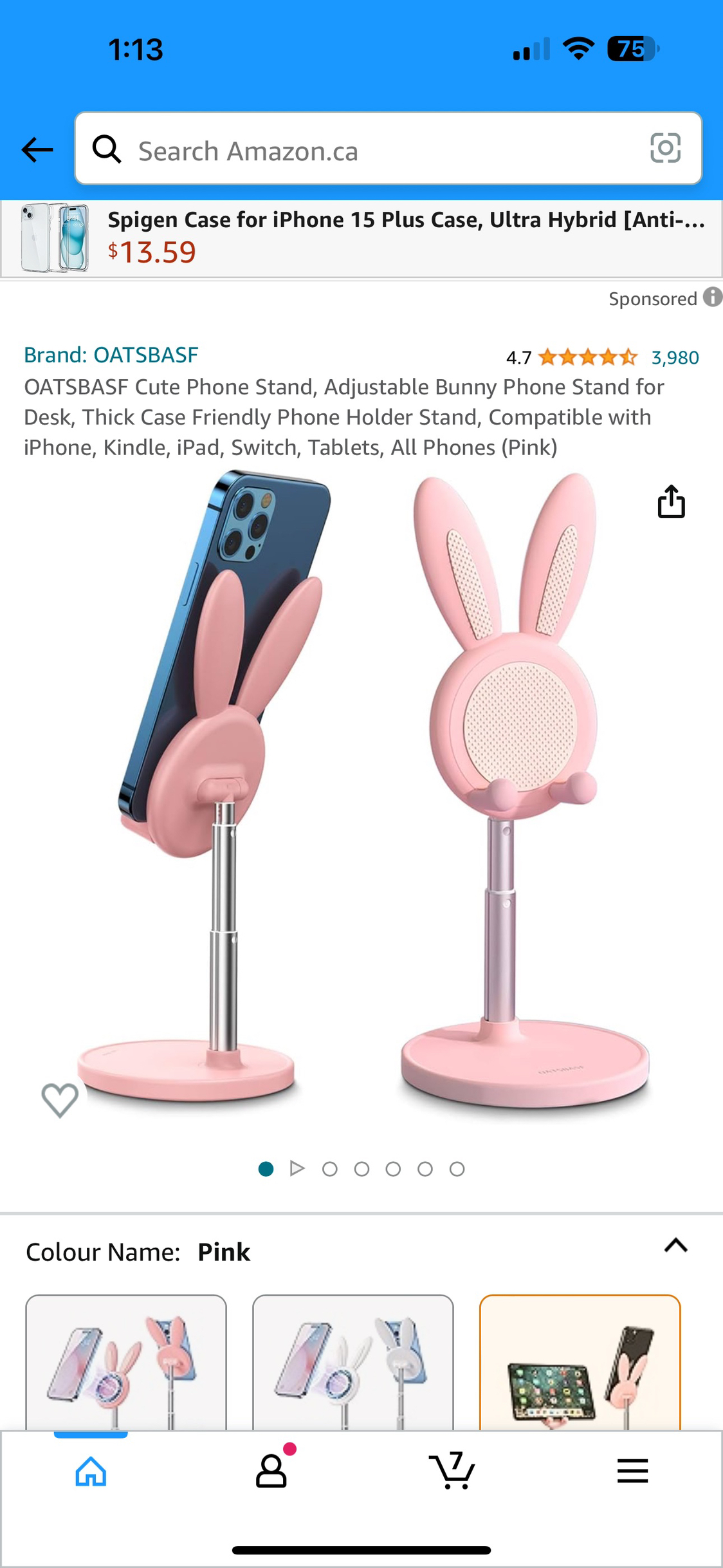 Divoom Ditoo Speaker and bunny phone stand - photo 2