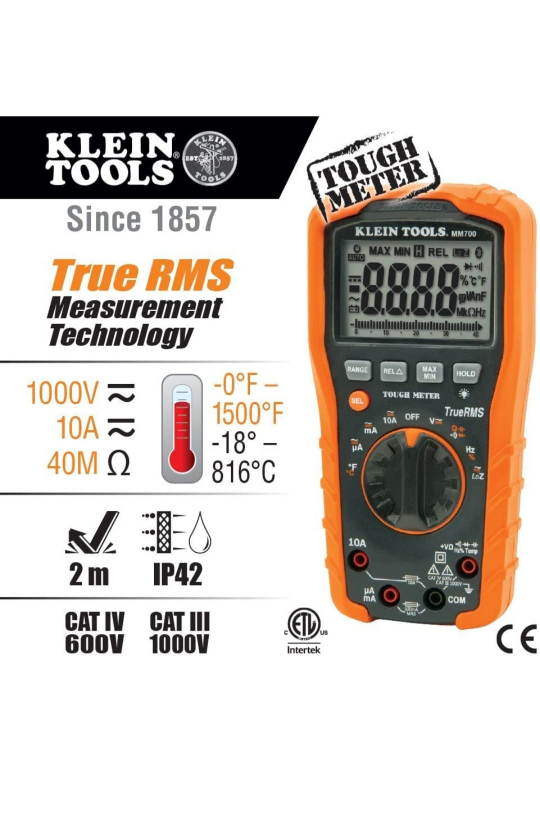 Klein meter mm700 brand new - photo 3