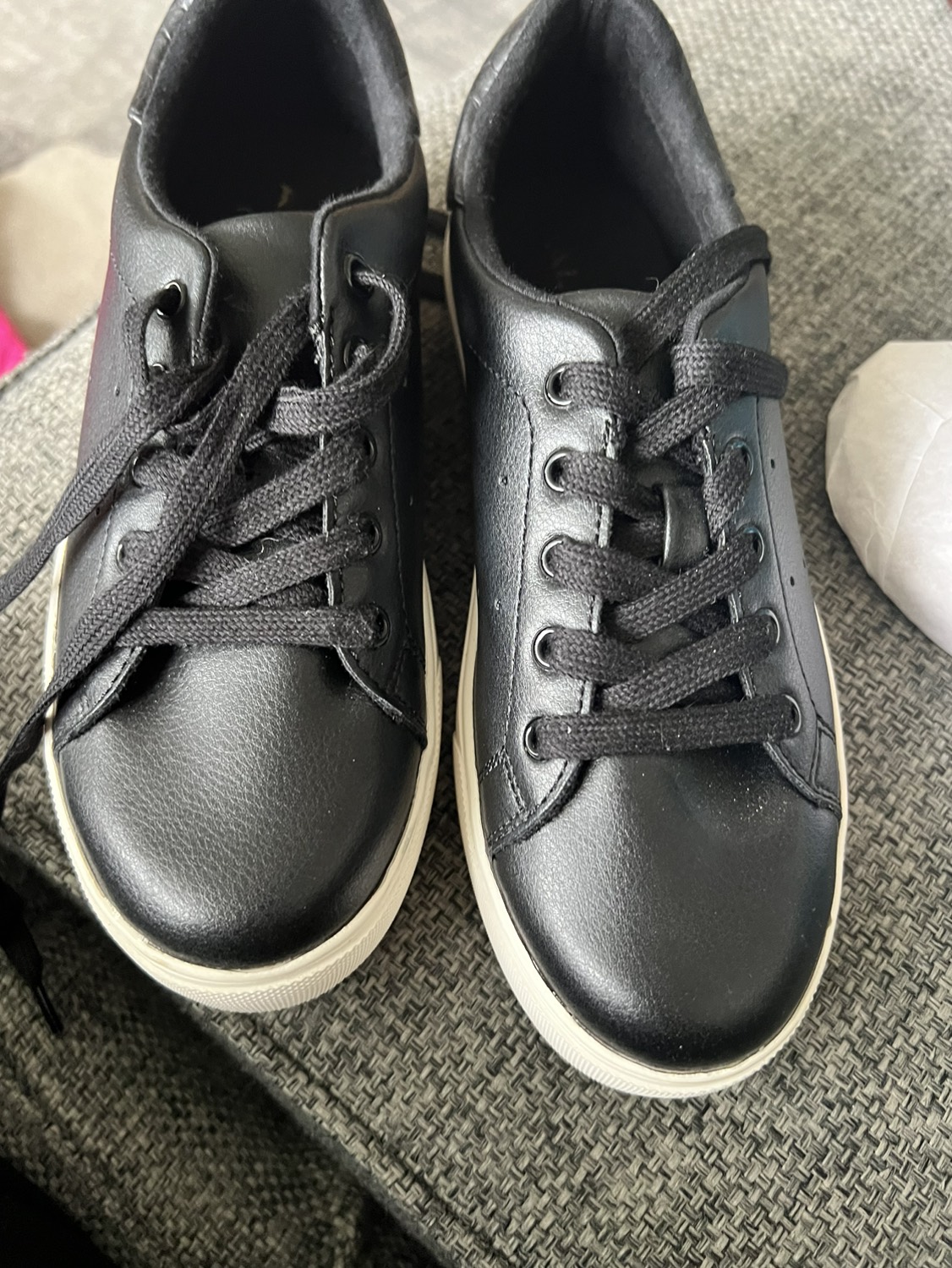 Women black new Aldo shoes size 6 thumbnail