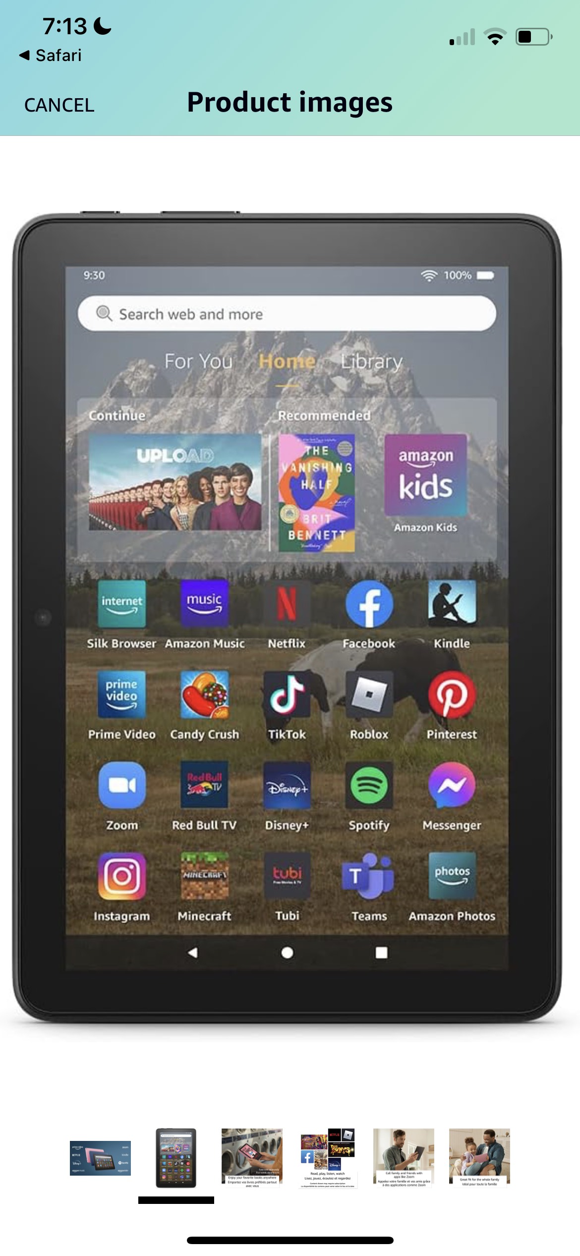 Amazon Fire Tablet