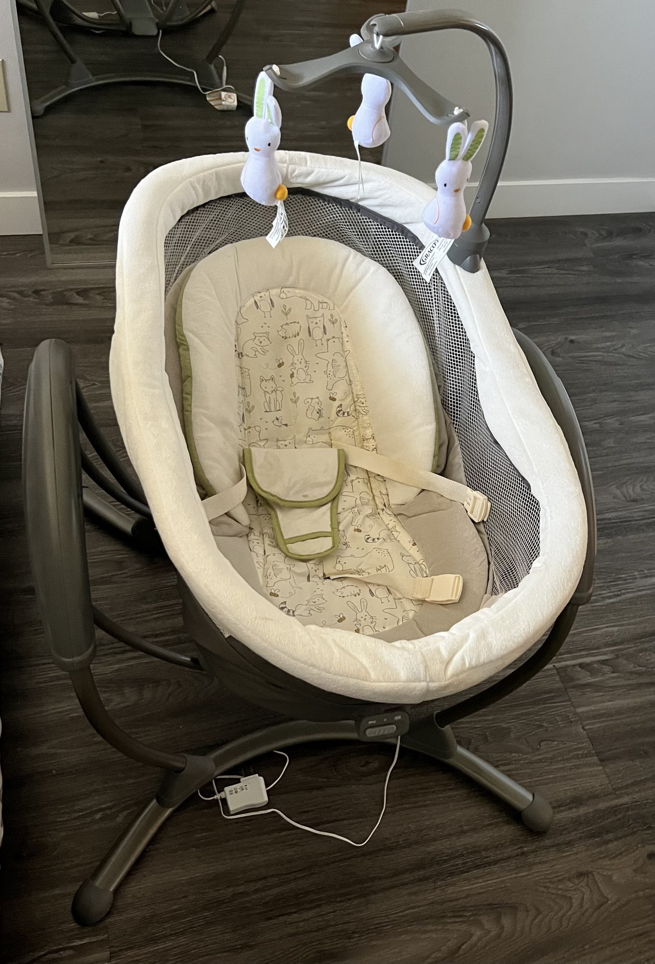 Graco Duoglider Gliding Swing/Bassinet - photo 3