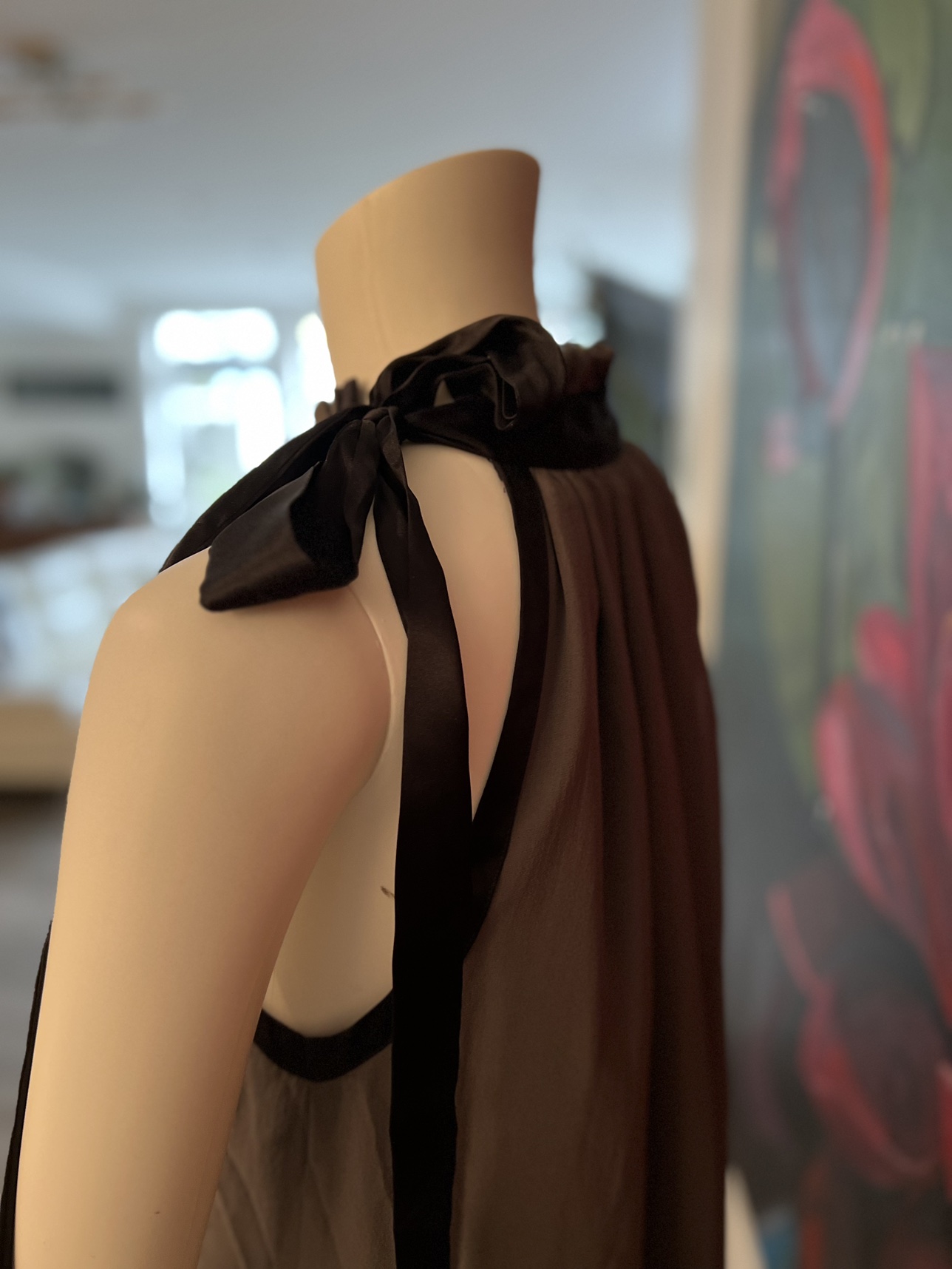 Dress - chiffon style, size S. NEW image indicator(5)