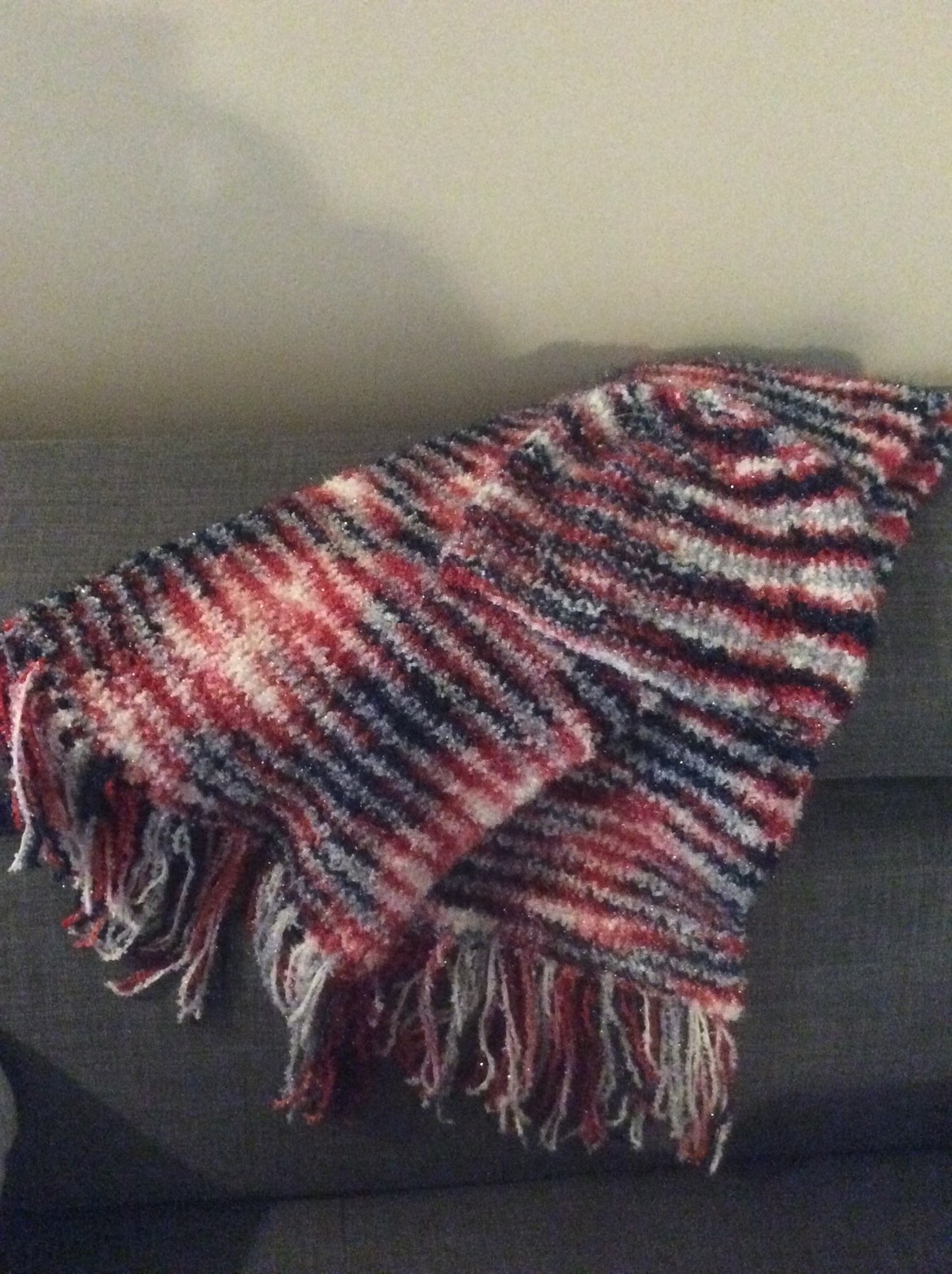 Beautiful handmade hat and scarf for kids thumbnail