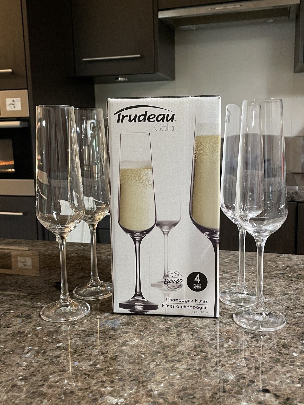 Champagne Flutes, set of 4 thumbnail