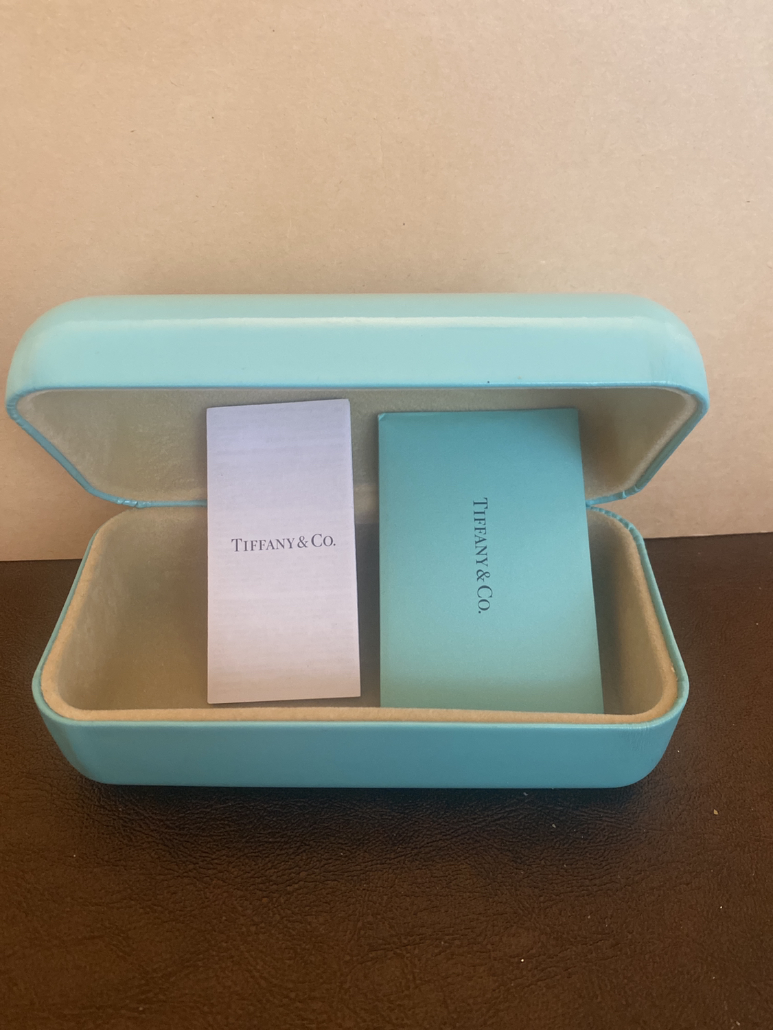 Tiffany sunglasses 4052-B and case with cards - photo 3