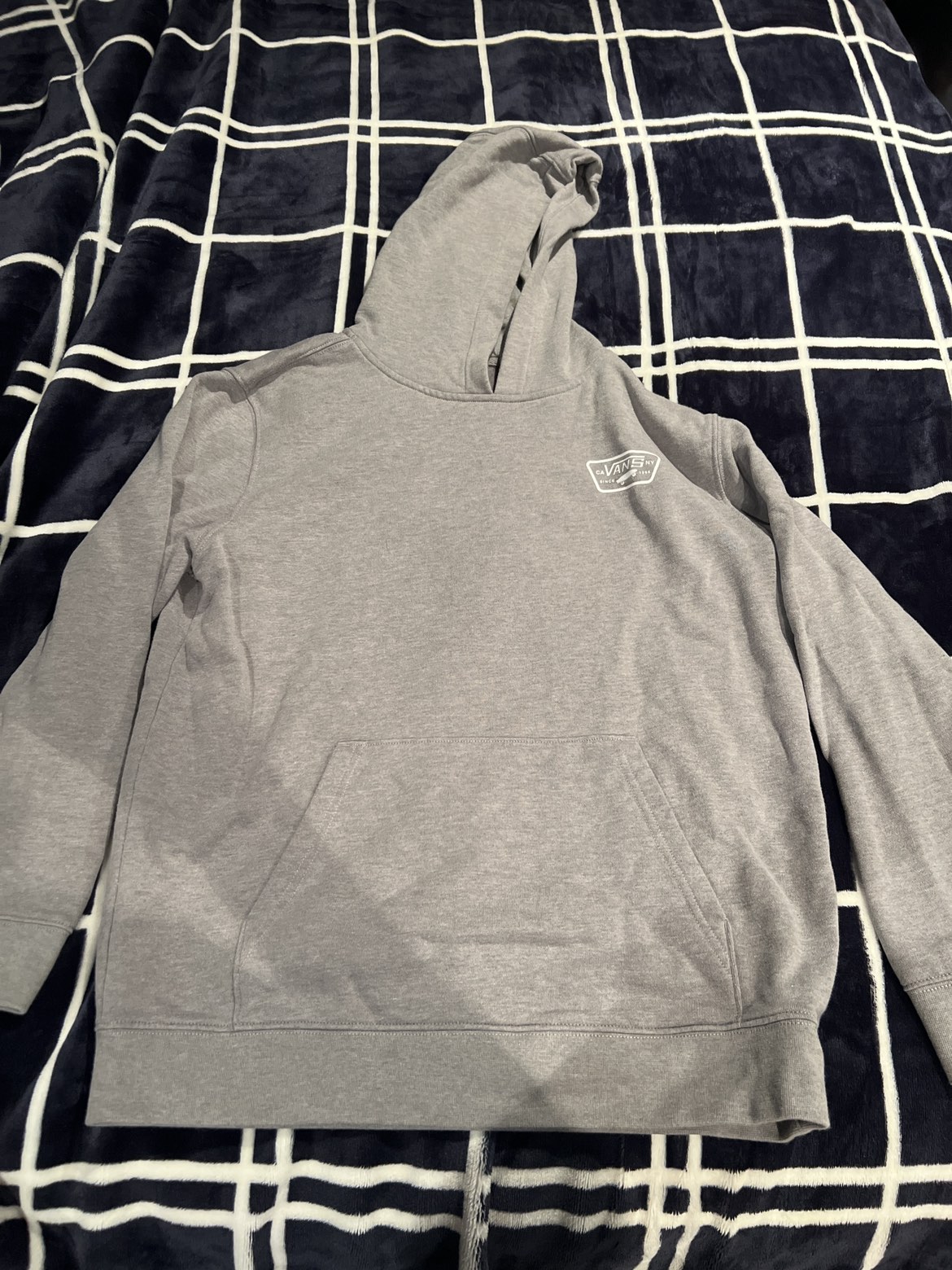 VANS hoodie/grey hoodie/VANS
