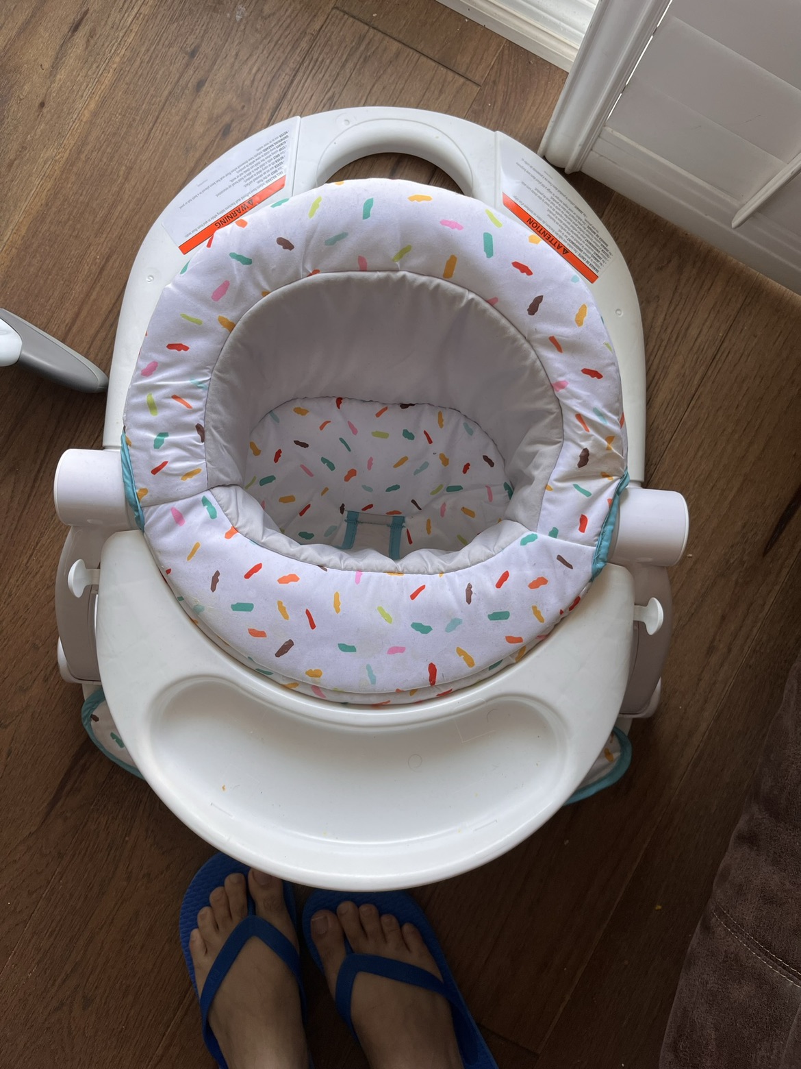 Fisher Price sit me up floor seat with tray - photo 4