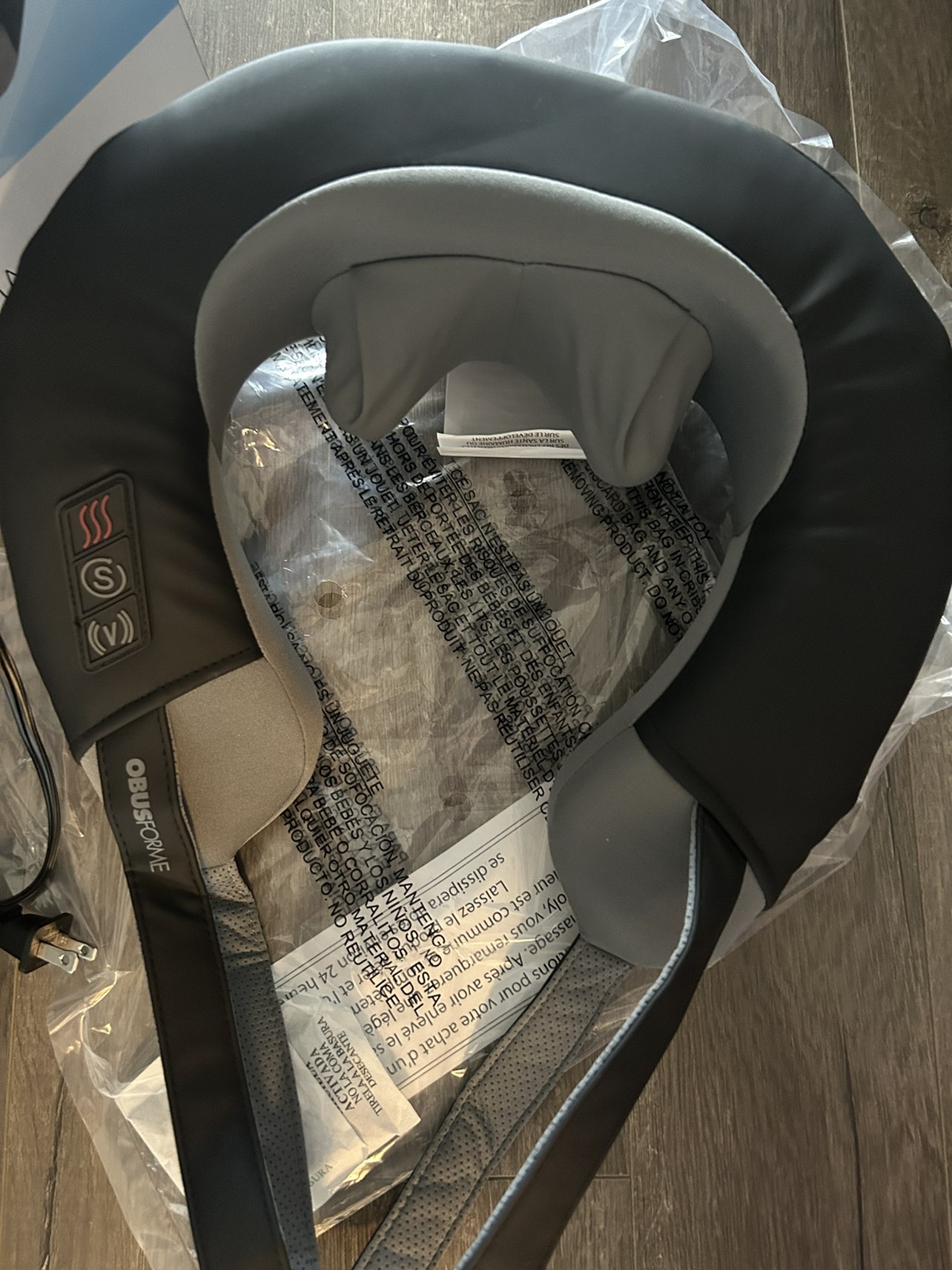 Shiatsu Neck Massager with vibration and heat - photo 4