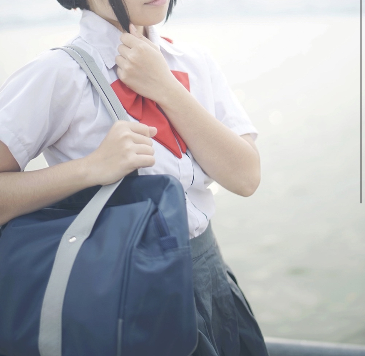 Miyamizu Mitsuha Cosplay Costume image indicator(2)