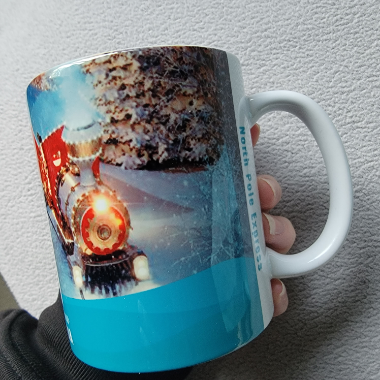 North Pole Express Mug - Railway Museum of British Columbia x 4 - photo 2