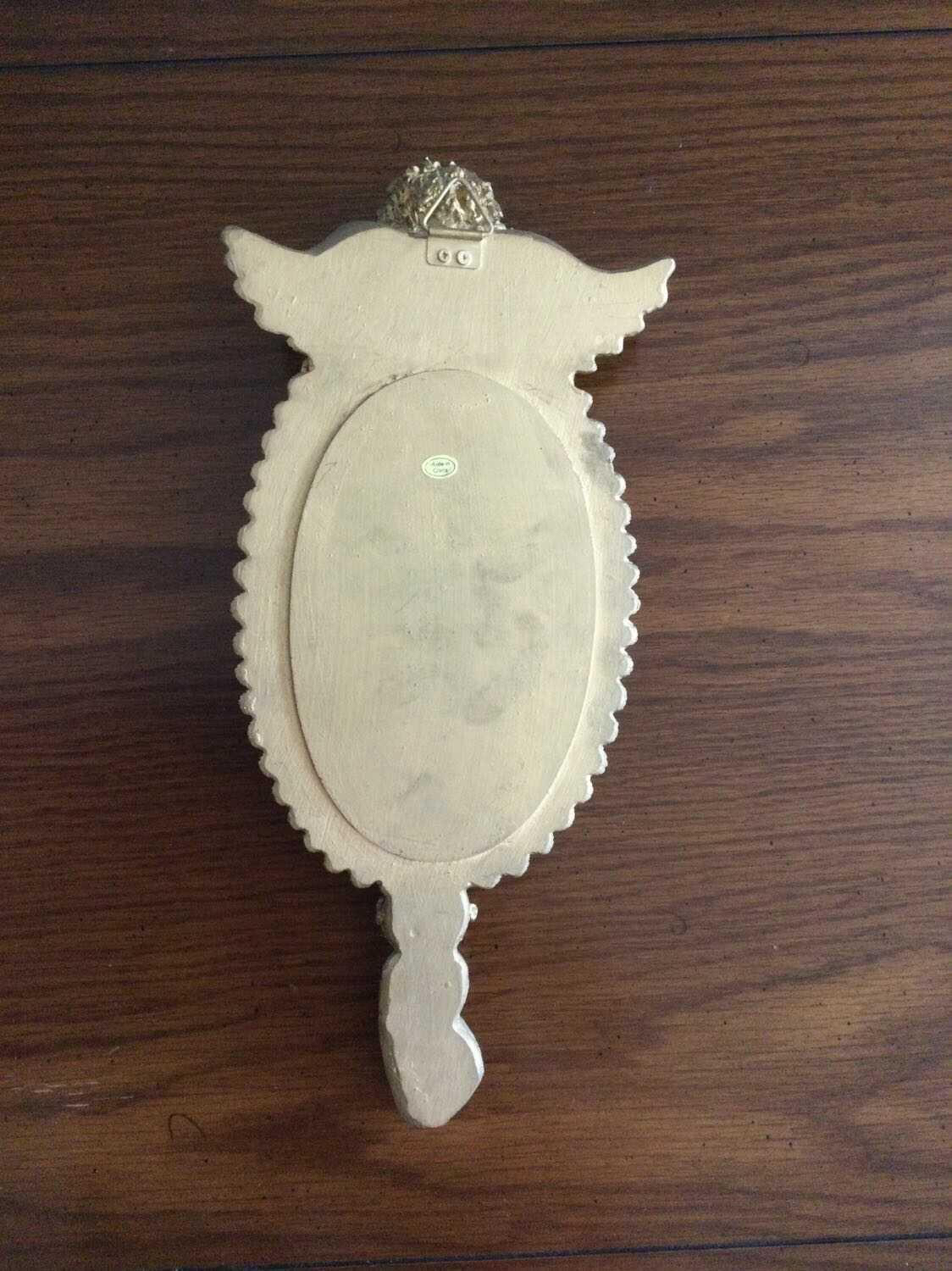 ♦️SOLD♦️Gold Cherub/Angel mirror - photo 2