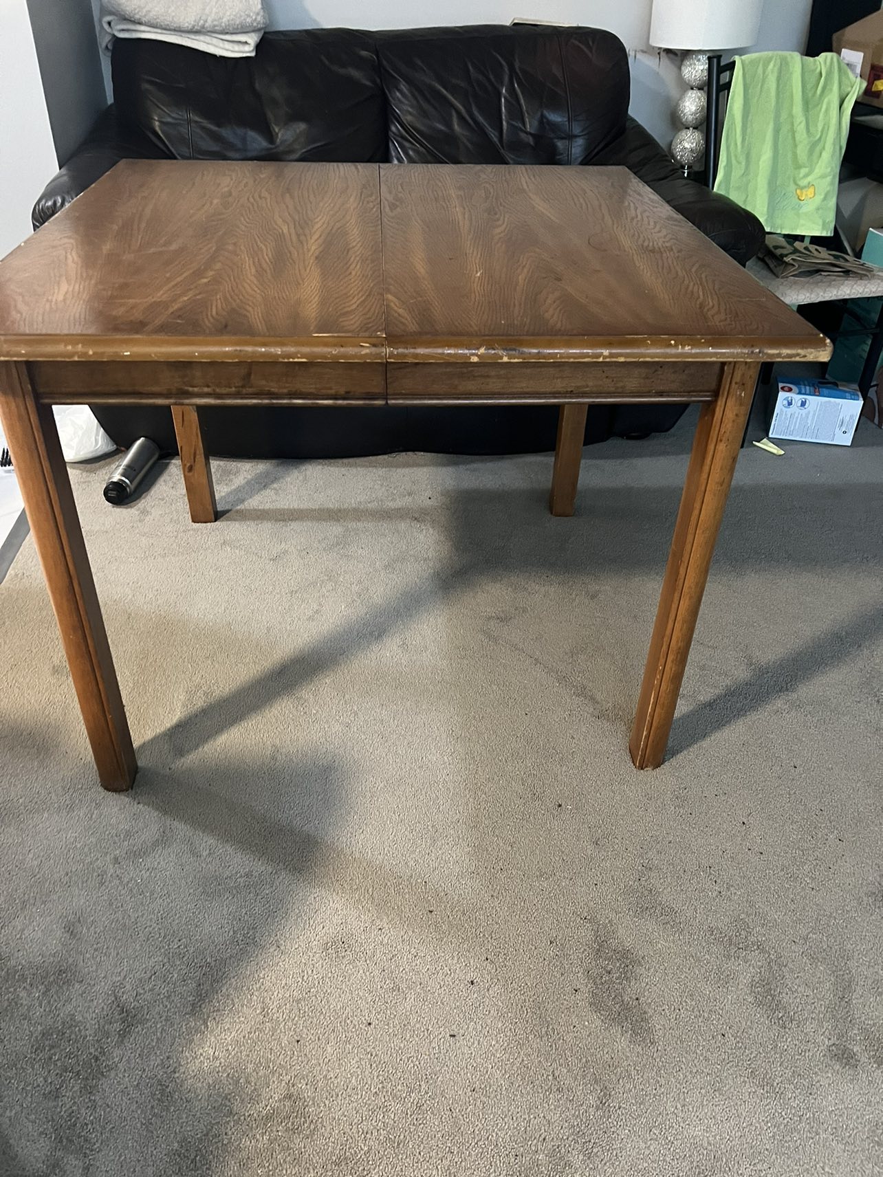 Sturdy wooden computer table- 40x40x30 inches - photo 5
