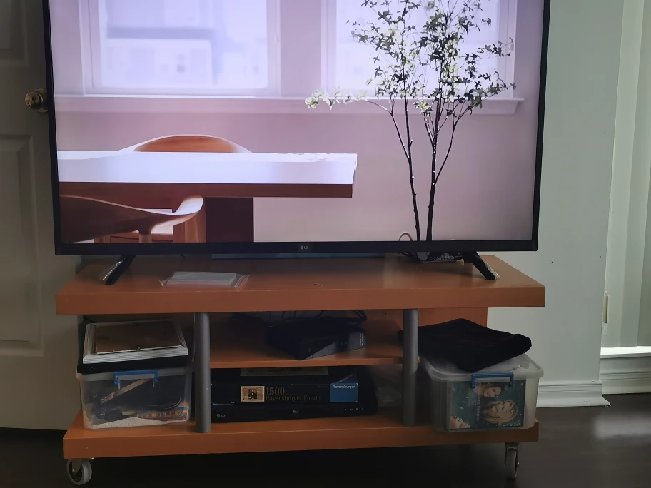 TV table with wheel ❄️